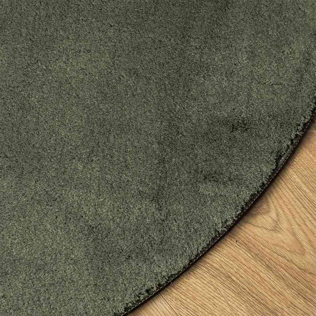 Tappeto HUARTE Verde Foresta 150 x 80 cm 100% Poliestere 4103642