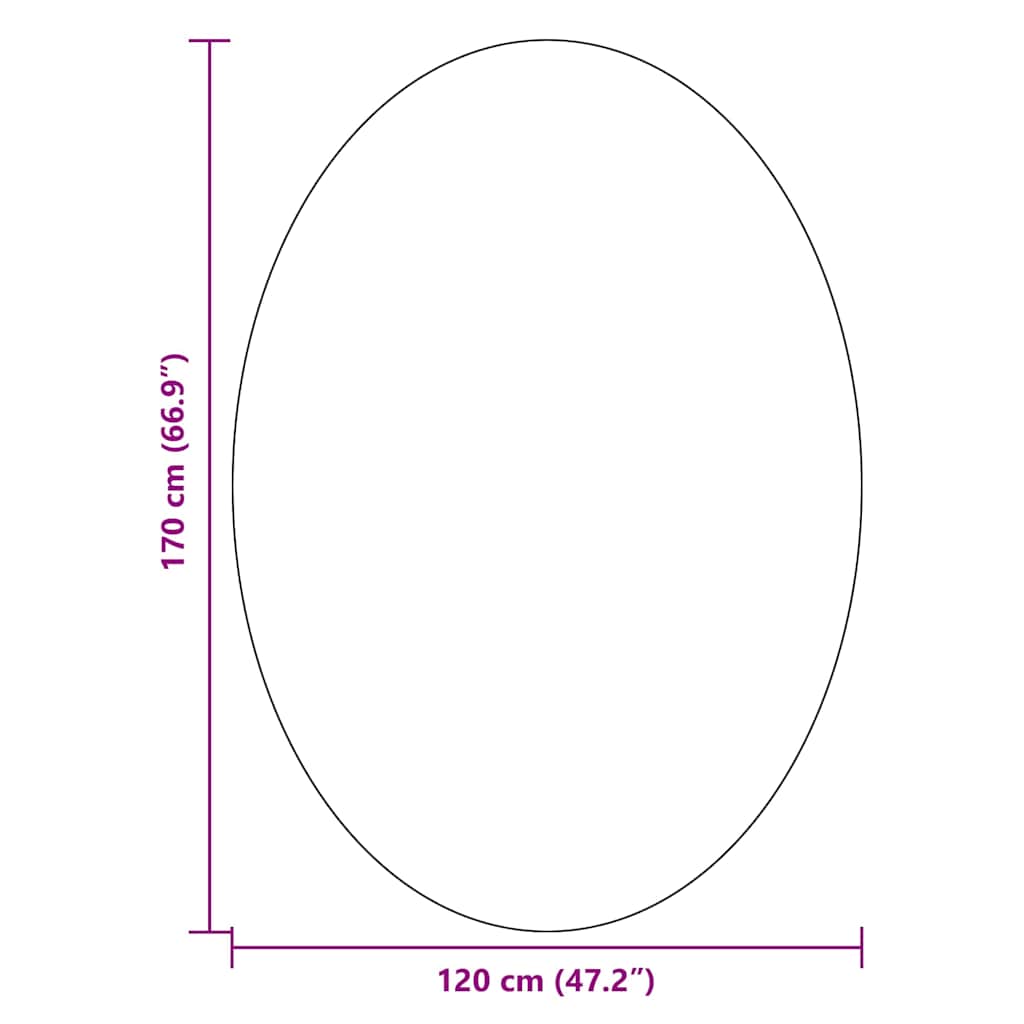 Tappeto HUARTE Verde Foresta 170 x 120 cm 100% Poliestere 4103644