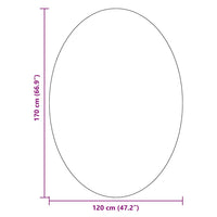 Tappeto HUARTE Verde Foresta 170 x 120 cm 100% Poliestere 4103644