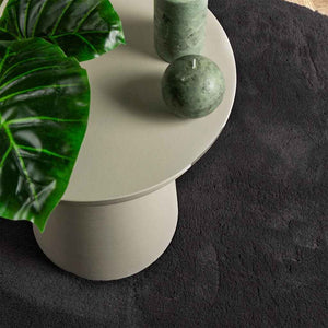 Tappeto HUARTE Nero 200 x 140 cm 100% Poliestere 4103652