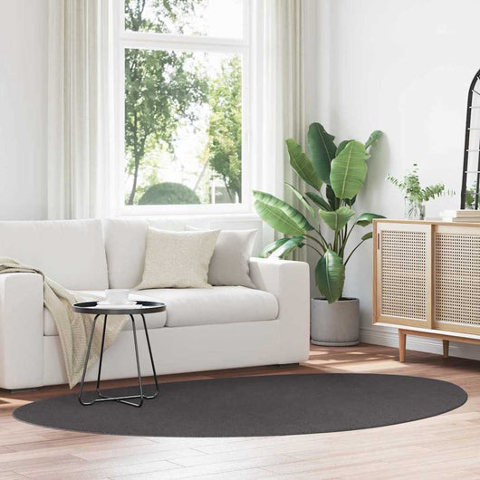 Tappeto HUARTE Antracite 160 x 230 cm Poliestere 4103660