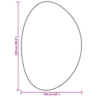 Tappeto HUARTE Sabbia 160 x 230 cm Poliestere 4103681