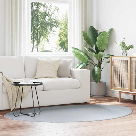 Tappeto HUARTE Grigio 140 x 200 cm Poliestere 4103687