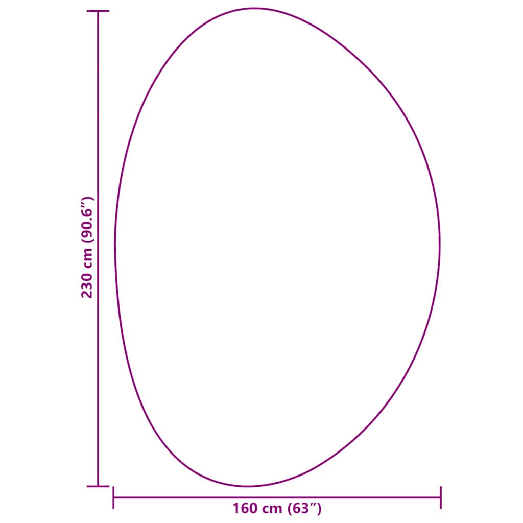 Tappeto HUARTE Grigio 160 x 230 cm Poliestere 4103688