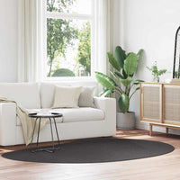 Tappeto HUARTE Antracite 160 x 230 cm Poliestere 4103709