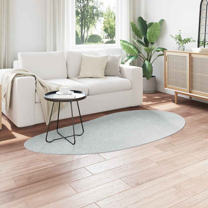 Tappeto Grigio 100 x 200 cm Poliestere 4103734