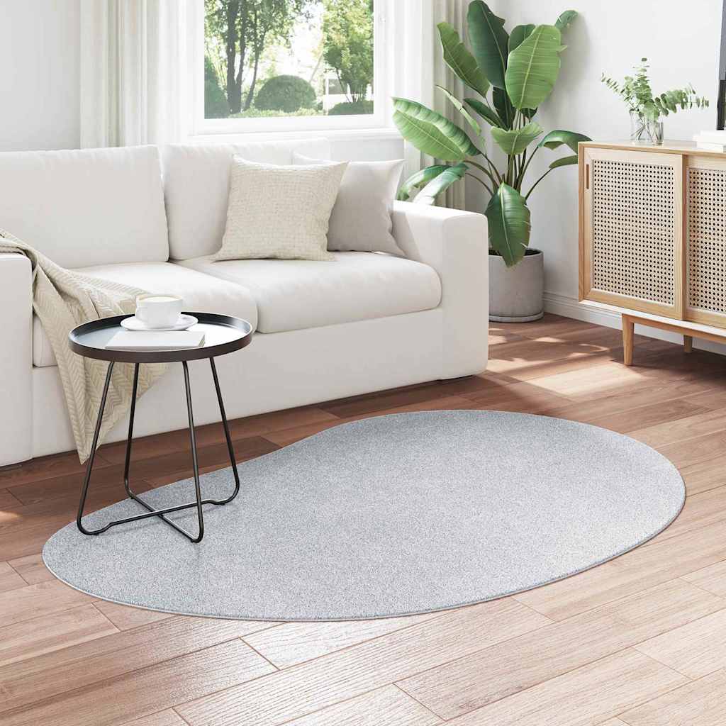 Tappeto Grigio 120 x 170 cm Poliestere 4103735