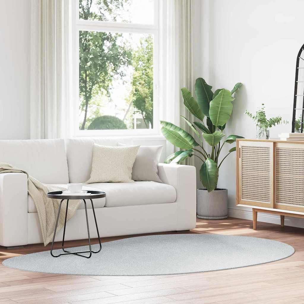 Tappeto HUARTE Grigio 160 x 230 cm Poliestere 4103737