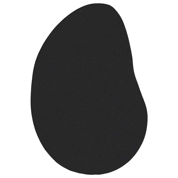 Tappeto Nero 100 x 200 cm Poliestere 4103748