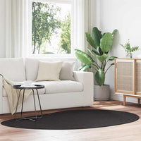 Tappeto Nero 140 x 200 cm Poliestere 4103750