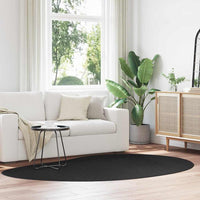 Tappeto HUARTE Nero 160 x 230 cm Poliestere 4103751