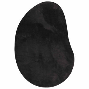 Tappeto HUARTE Nero 160 x 230 cm Poliestere 4103751