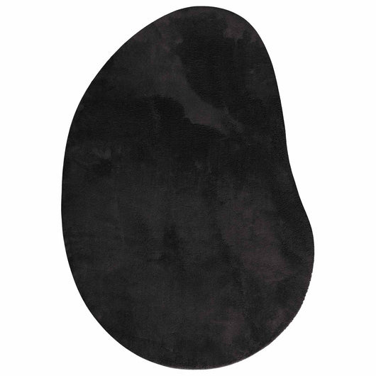 Tappeto HUARTE Nero 160 x 230 cm Poliestere 4103751