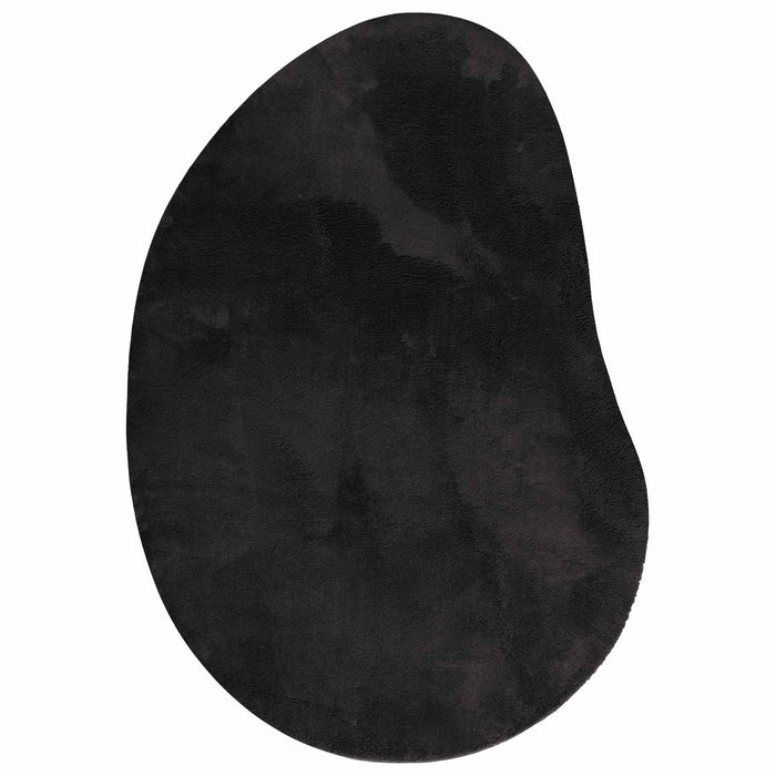 Tappeto HUARTE Nero 160 x 230 cm Poliestere 4103751