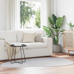 Tappeto HUARTE Grigio 140 x 200 cm Poliestere 4103785