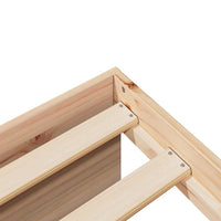 Dormeuse senza Materasso 100x200 cm in Legno Massello di Pino 859238