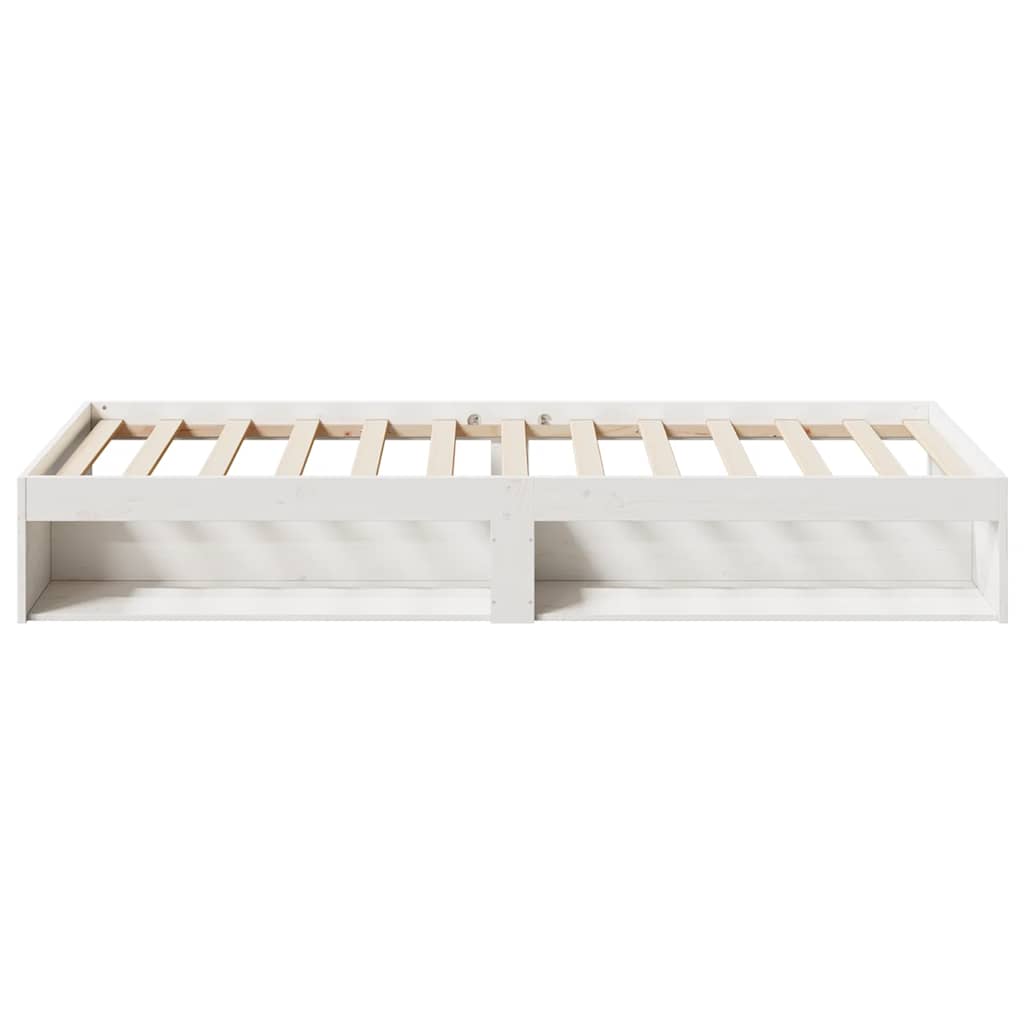 vidaXL Dormeuse senza Materasso Bianca 90x190 cm Legno Massello Pino