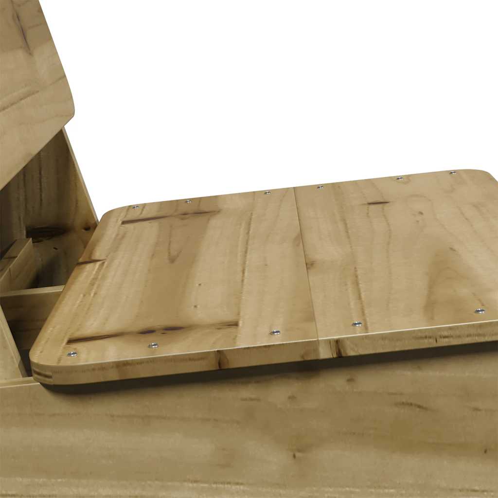 vidaXL Sedia da Giardino 60x64x70,5 cm in Legno Impregnato di Pino