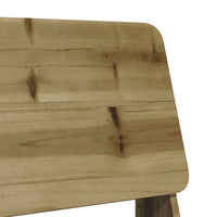 Sedie da Giardino 2 pz 60x64x70,5cm in Legno di Pino Impregnato 859316