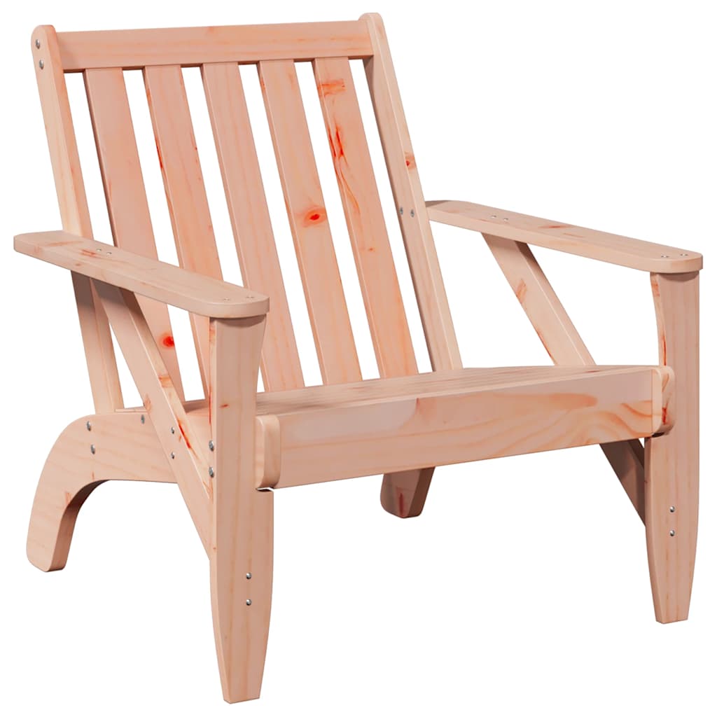 Sedie Adirondack da Giardino 2 pz in Legno Massello Douglas 859335