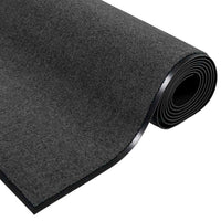 Tappetino Altro Antracite e Nero 120 x 250 cm Poliammide e PVC 4100721