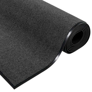 Tappetino Altro Antracite e Nero 120 x 250 cm Poliammide e PVC 4100721