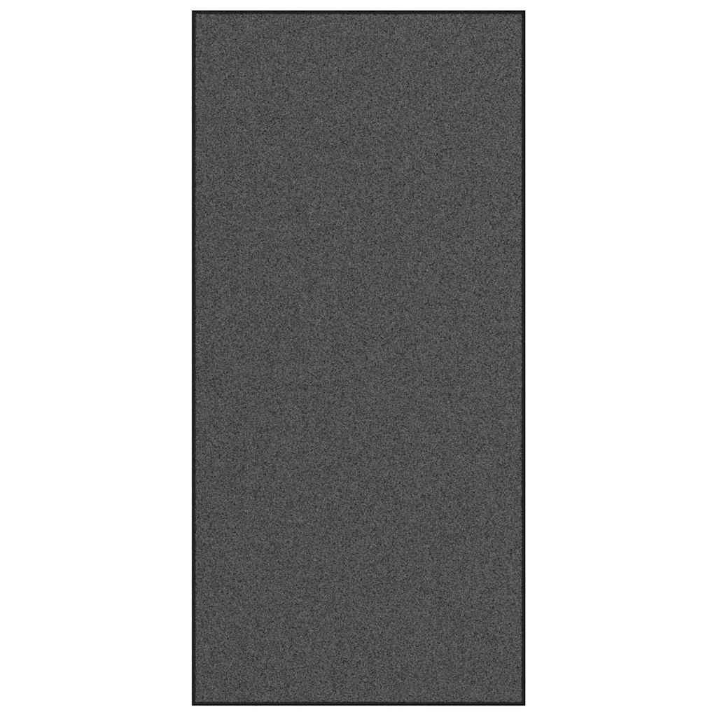 Tappetino Altro Antracite e Nero 120 x 250 cm Poliammide e PVC 4100721