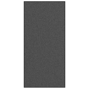 Tappetino Altro Antracite e Nero 120 x 250 cm Poliammide e PVC 4100721