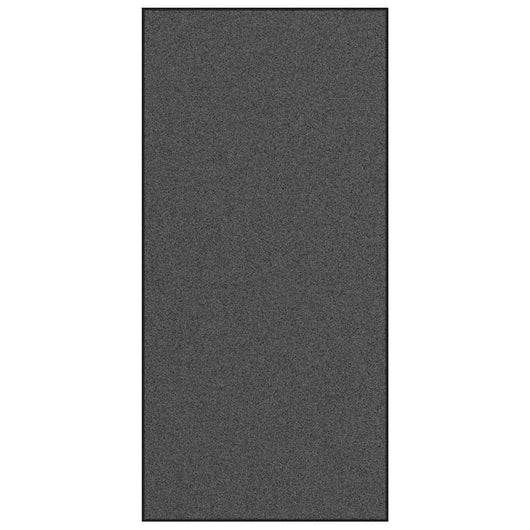 Tappetino Altro Antracite e Nero 120 x 250 cm Poliammide e PVC 4100721