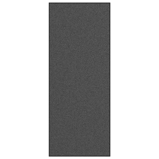 Tappetino Altro Antracite e Nero 120 x 300 cm Poliammide e PVC 4100722