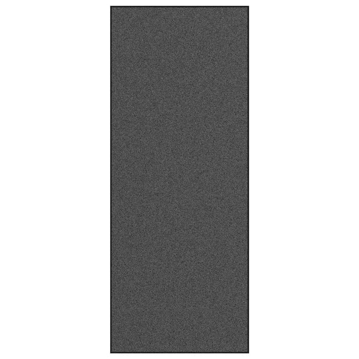 Tappetino Altro Antracite e Nero 120 x 300 cm Poliammide e PVC 4100722