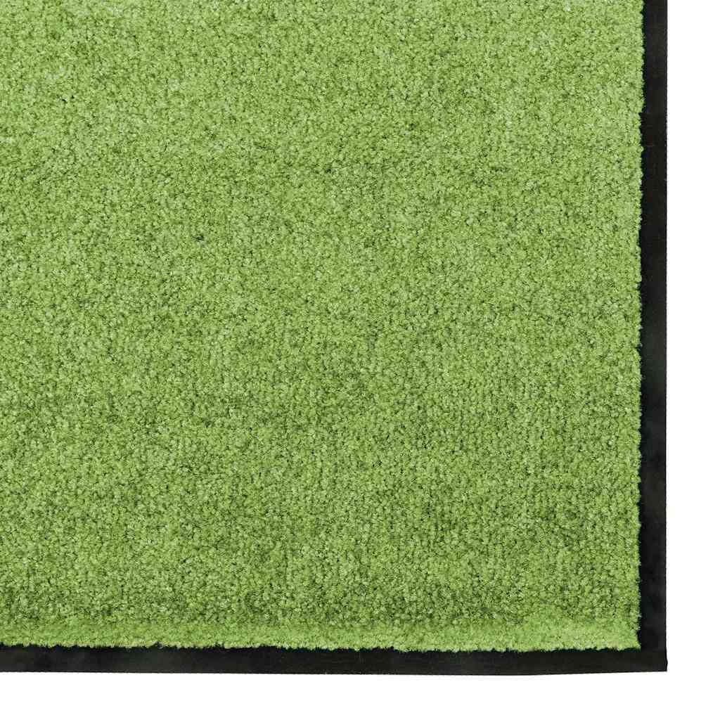 Tappetino Altro Verde e Nero 120 x 250 cm Poliammide e PVC 4100729