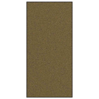 Tappetino Altro Marrone e Nero 120 x 250 cm Poliammide e PVC 4100733