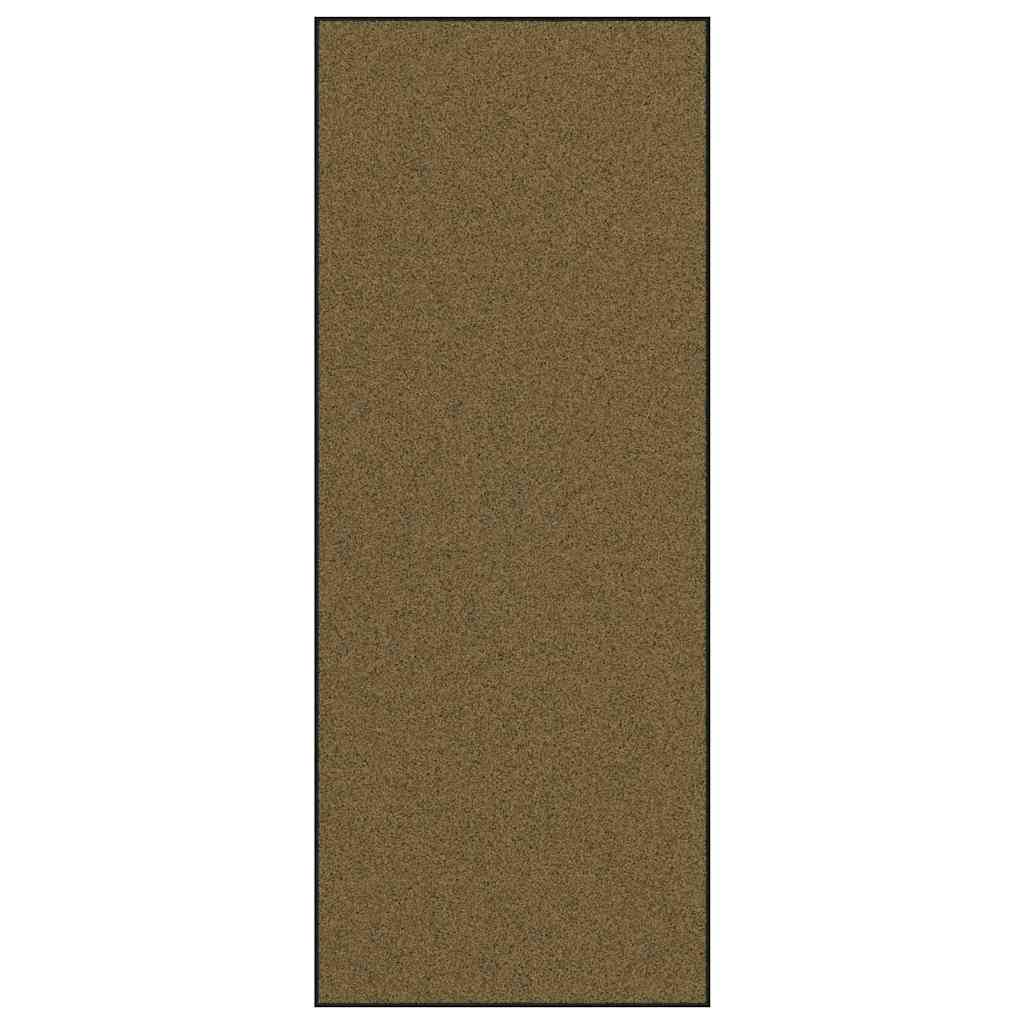 Tappetino Altro Marrone e Nero 120 x 300 cm Poliammide e PVC 4100734