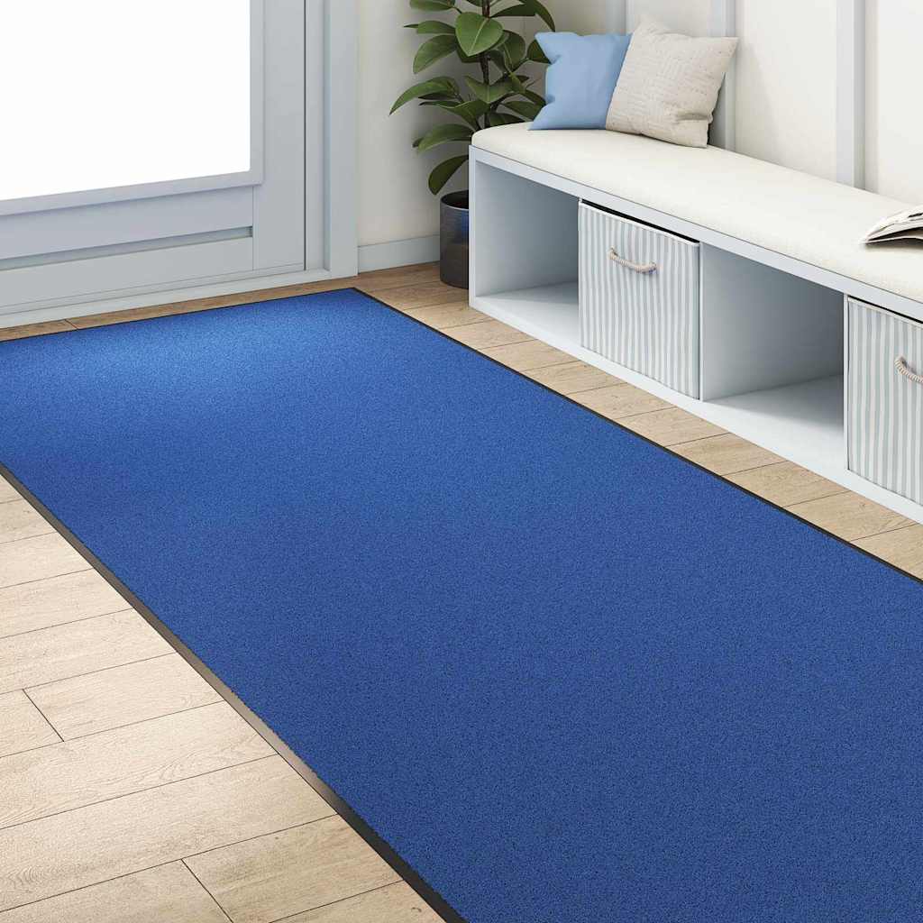 Tappetino Altro Blu e Nero 120 x 300 cm Poliammide e PVC 4100738