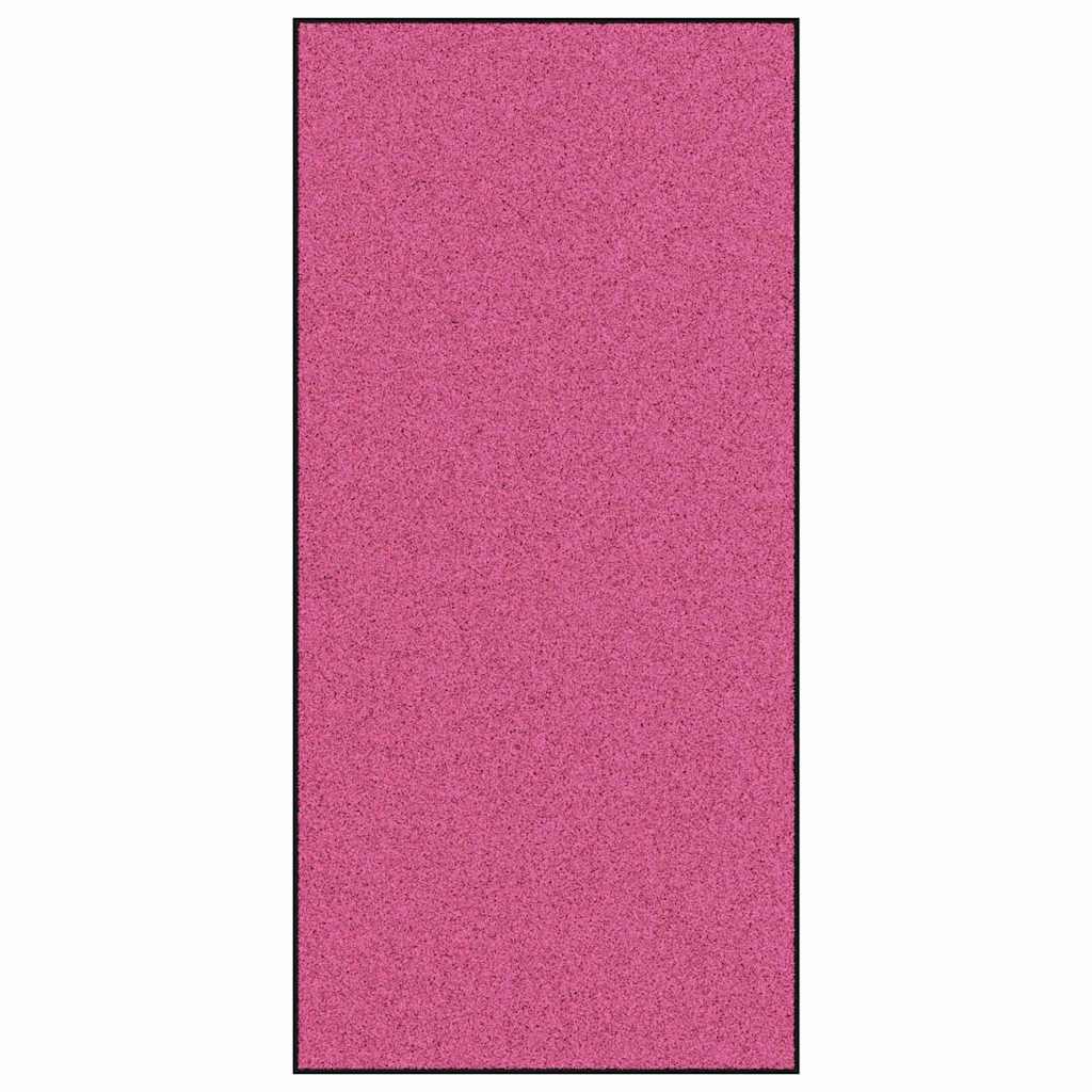 Tappetino Altro Rosa e Nero 120 x 250 cm Poliammide e PVC 4100741
