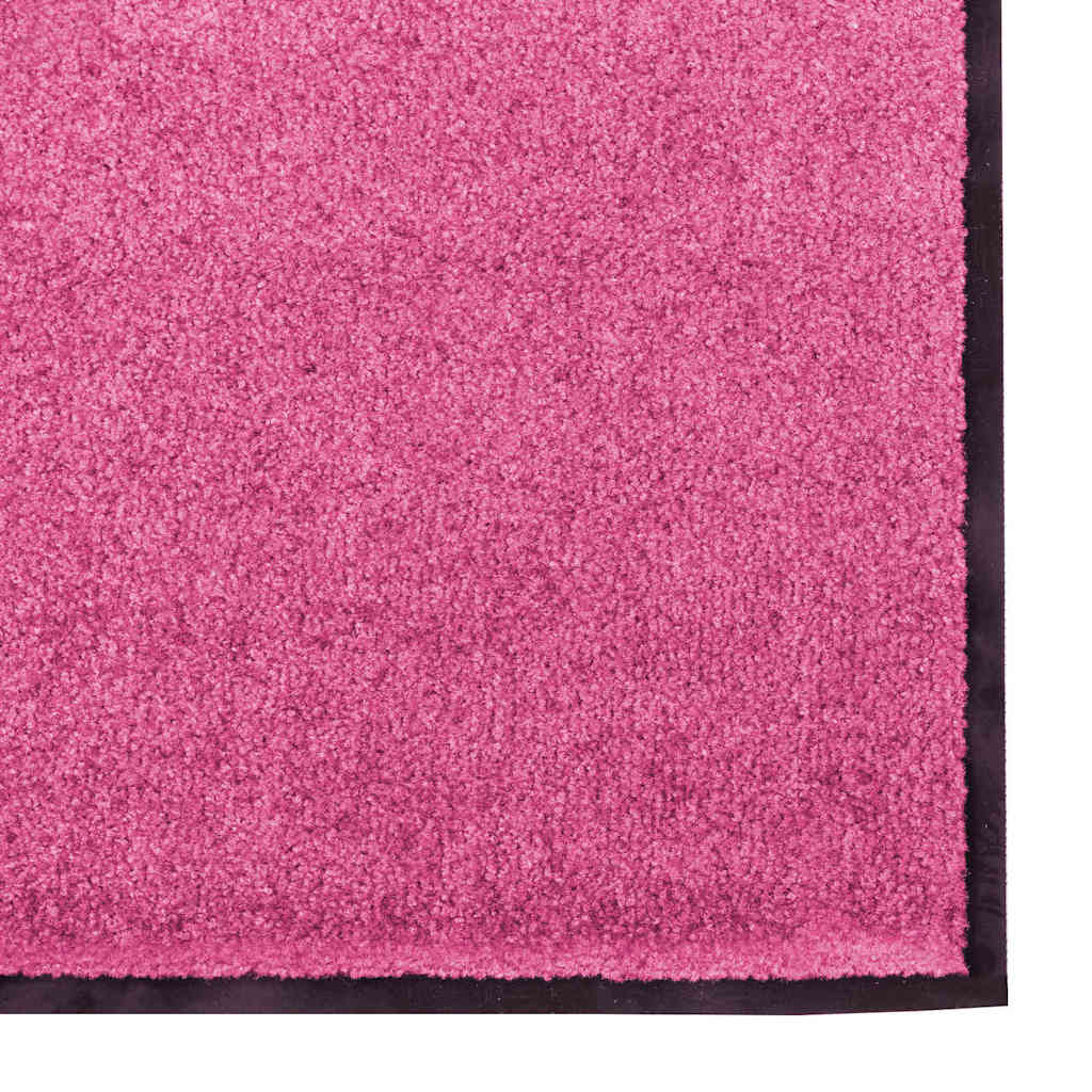 Tappetino Altro Rosa e Nero 120 x 300 cm Poliammide e PVC 4100742