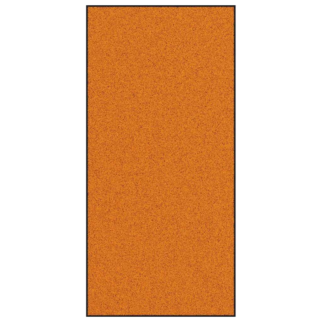 Tappetino Altro Arancione e Nero 120 x 250 cm Poliammide e PVC 4100745
