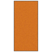 Tappetino Altro Arancione e Nero 120 x 250 cm Poliammide e PVC 4100745