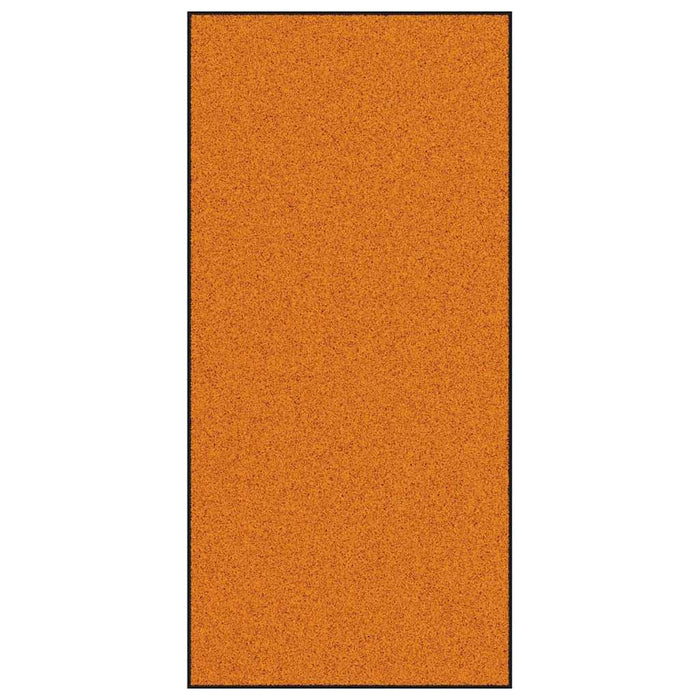 Tappetino Altro Arancione e Nero 120 x 250 cm Poliammide e PVC 4100745