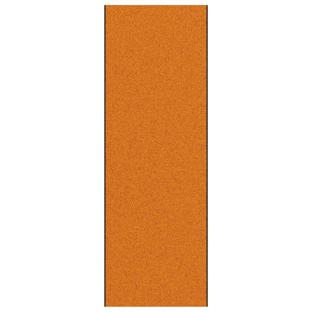 Tappetino Altro Arancione e Nero 120 x 350 cm Poliammide e PVC 4100747