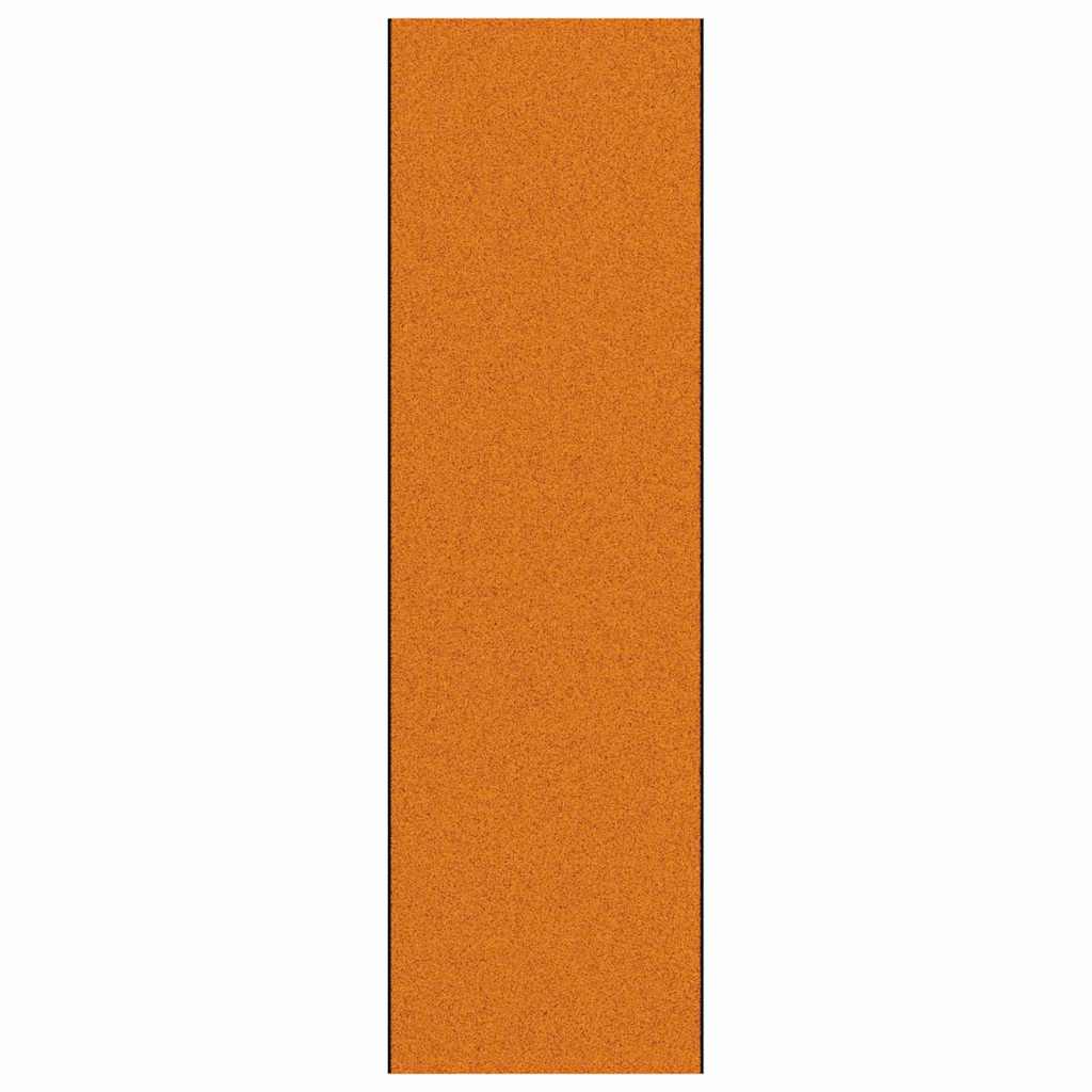 Tappetino Altro Arancione e Nero 120 x 400 cm Poliammide e PVC 4100748
