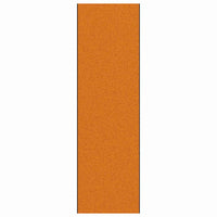 Tappetino Altro Arancione e Nero 120 x 400 cm Poliammide e PVC 4100748