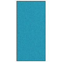 Tappetino Altro Ciano e Nero 120 x 250 cm Poliammide e PVC 4100749