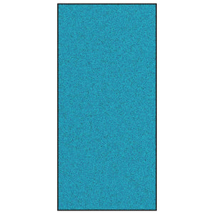 Tappetino Altro Ciano e Nero 120 x 250 cm Poliammide e PVC 4100749