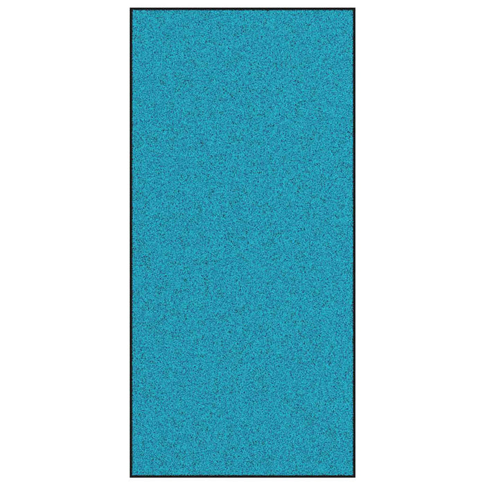 Tappetino Altro Ciano e Nero 120 x 250 cm Poliammide e PVC 4100749