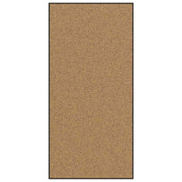 Tappetino Altro Crema e Nero 120 x 250 cm Poliammide e PVC 4100753