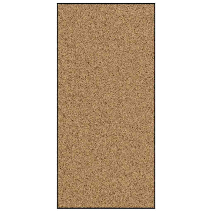 Tappetino Altro Crema e Nero 120 x 250 cm Poliammide e PVC 4100753