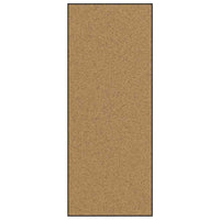 Tappetino Altro Crema e Nero 120 x 300 cm Poliammide e PVC 4100754