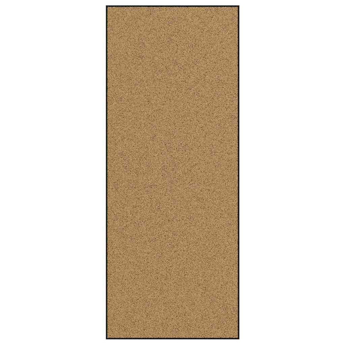 Tappetino Altro Crema e Nero 120 x 300 cm Poliammide e PVC 4100754
